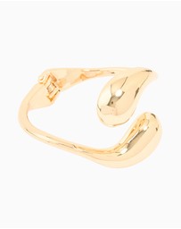Lovisa - Gold Large Yin-Yang Wrist Cuff