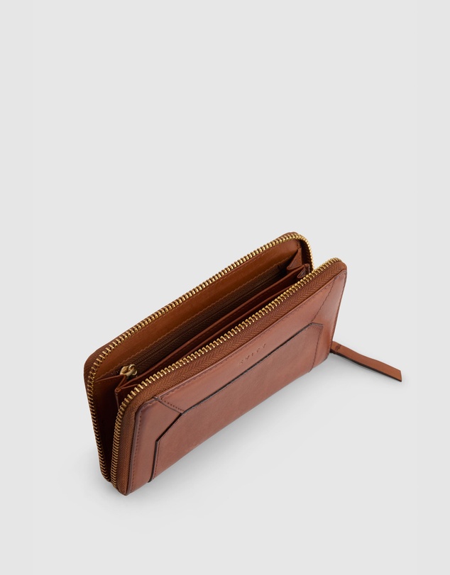 Evity - Ivy Leather Medium Zip Wallet