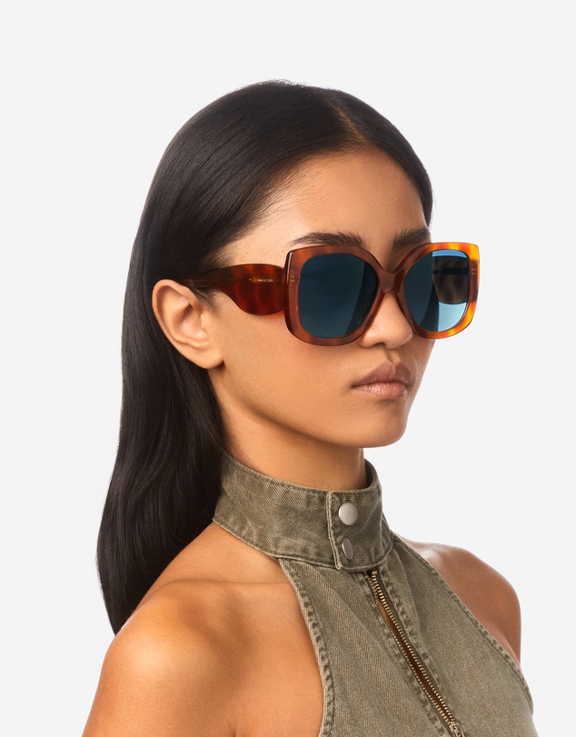 Hawkers Co - Hawkers - Fervor - sand havana blue Sunglasses for Men and Women UV400