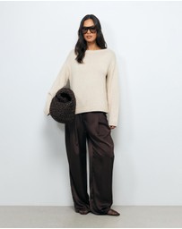 AERE - Nika Cotton Cashmere Knit Jumper