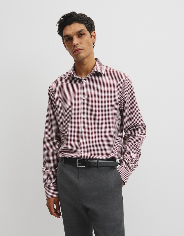 Country Road - Regular Fit Gingham Travel Shirt
