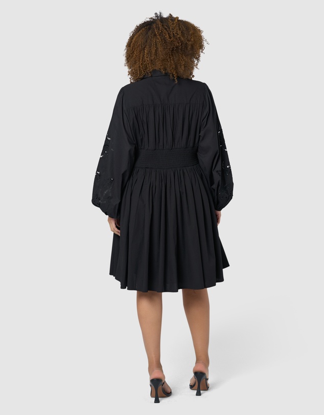 Sunday In The City - Vivian Broderie Mini Dress