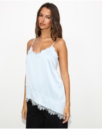 Dazie - Camille Lace Top
