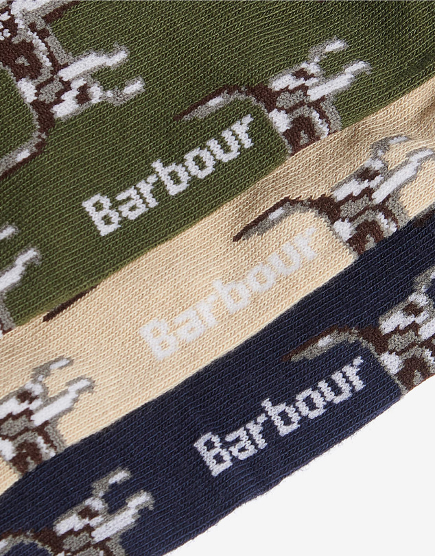 Barbour - Barbour Pointer Dog Socks Gift Box