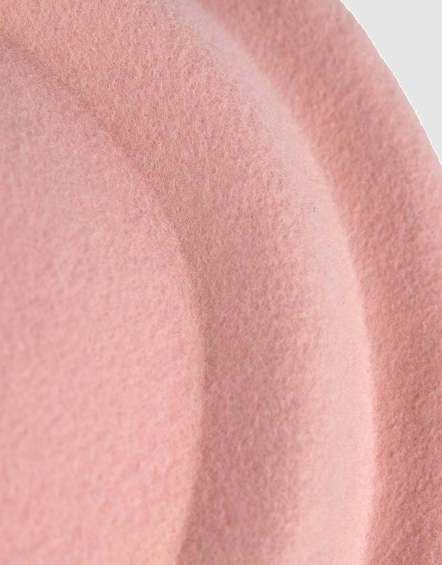 Max Alexander - Felt Pink Pillbox Hat