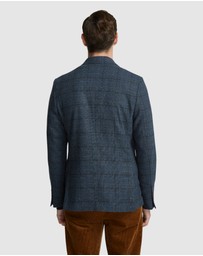 Oxford - Blake Wool Blend Check Blazer