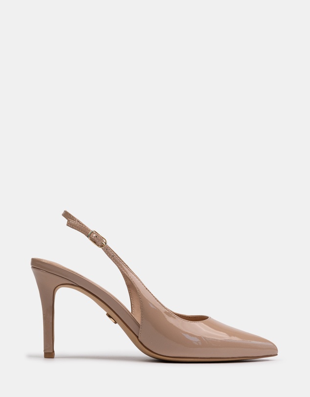 Wittner - Riker Patent Leather Slingbacks