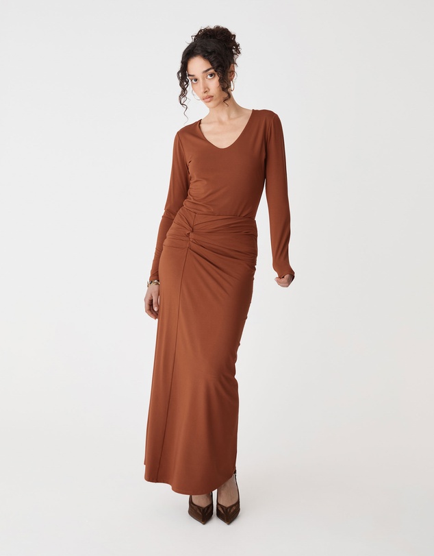 Forcast - Isla V-Neck Bamboo Top