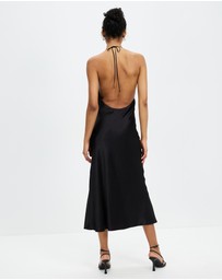Third Form - Crush Bias Halter Dress