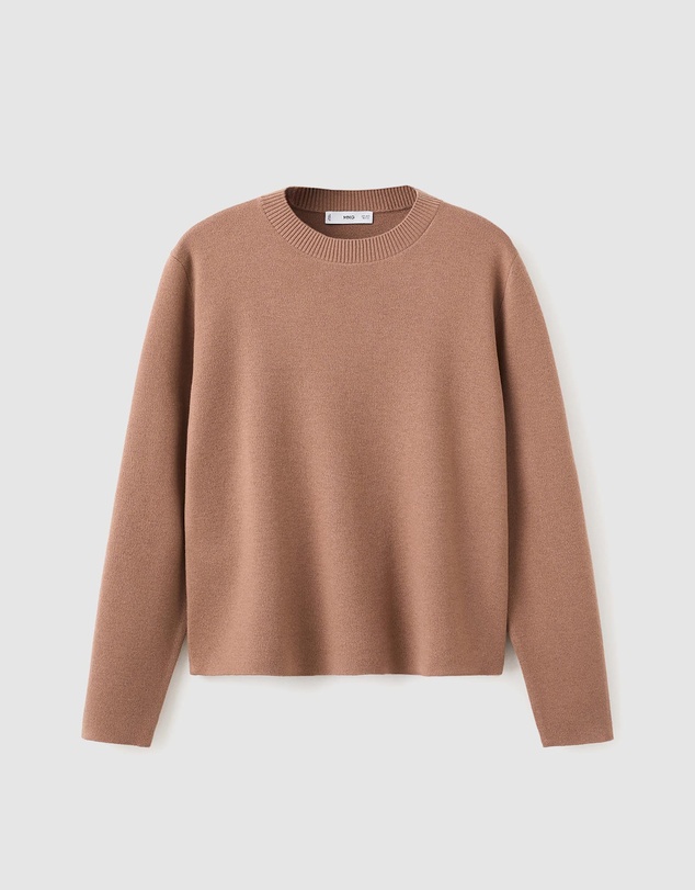 M.N.G - Round-Neck Knitted Sweater