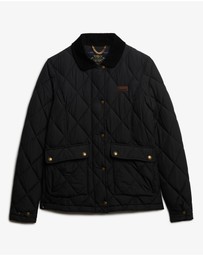 Superdry - Cord Trimmed Liner Slim Fit Jacket