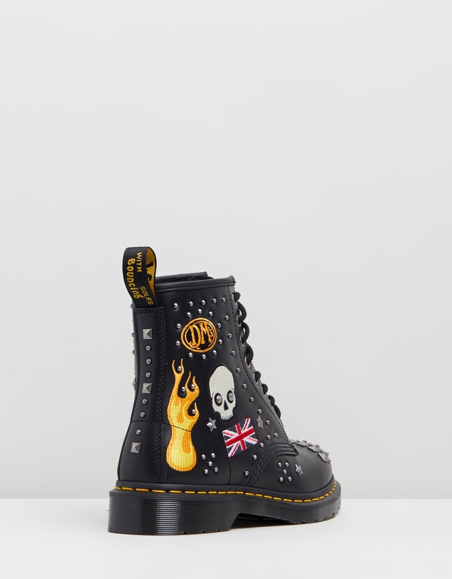Dr Martens - 1460 Rockabilly 8-Eye Boots - Women's