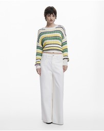 Desigual - Striped color sweater