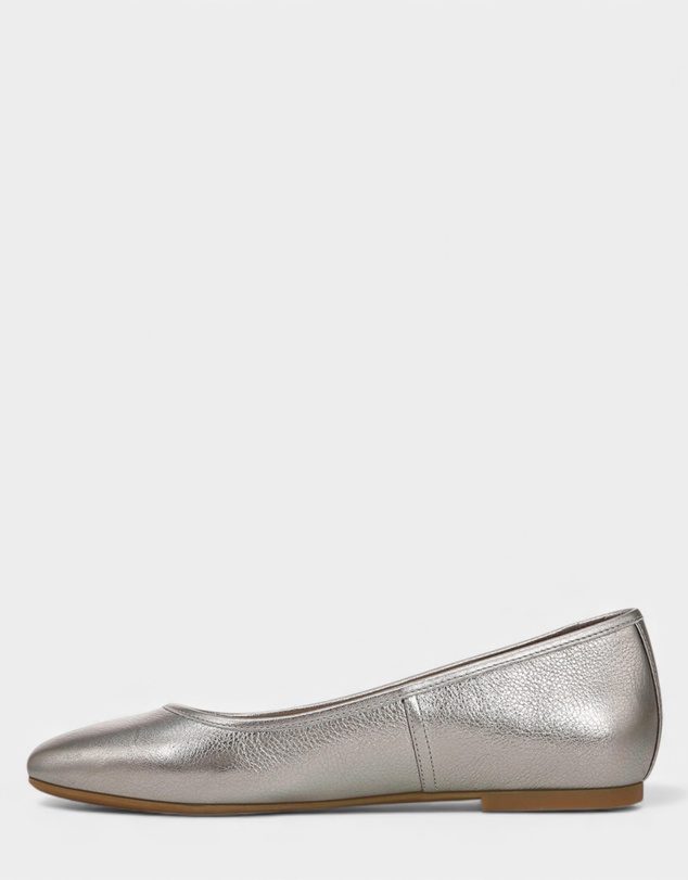 Vionic - Orinda Ballet Flat - Pewter Metallic