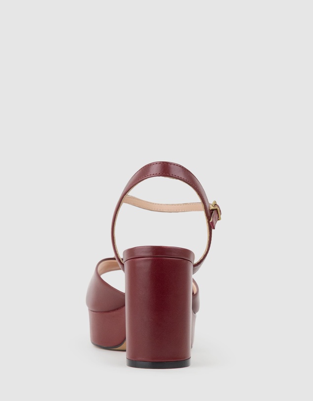 Edward Meller - RULIA80 Platform Sandal with Trim