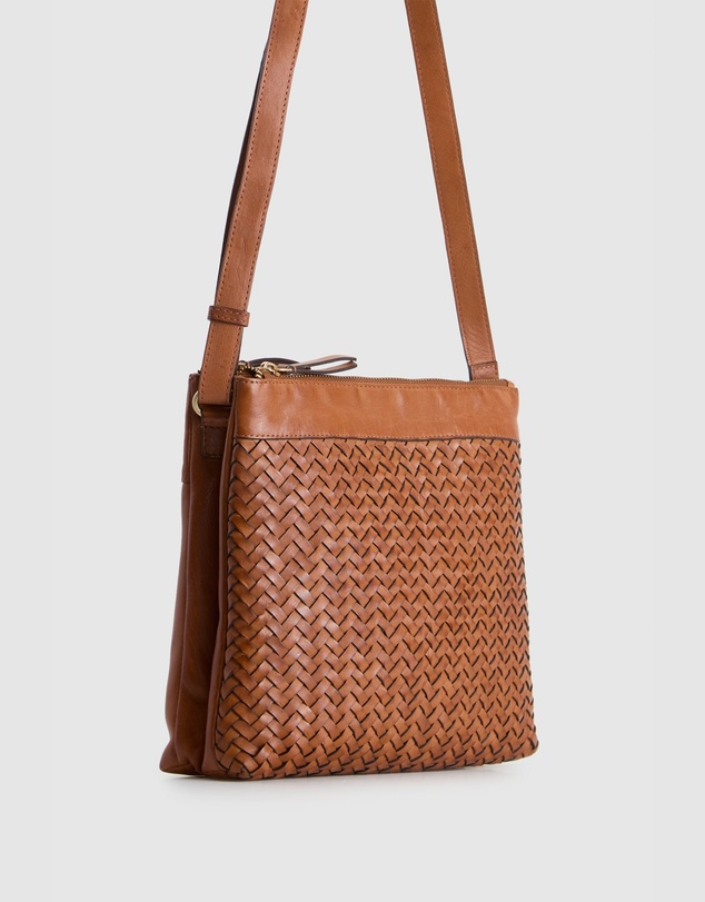 Evity - Lina Weave Crossbody Bag