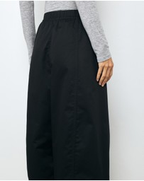 AERE - Organic Cotton Twill Barrel Leg Pants
