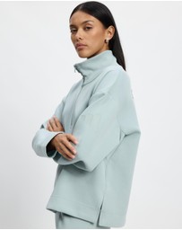 adidas Sportswear - Soft Lux Quarter Zip Top