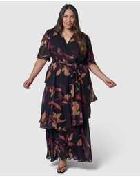 Pink Dusk by Curve Project - Hypnotic Maxi Dress