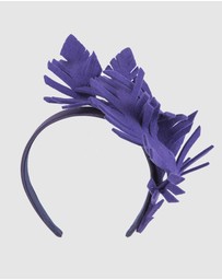 Max Alexander - Felt Leaf Fascinator