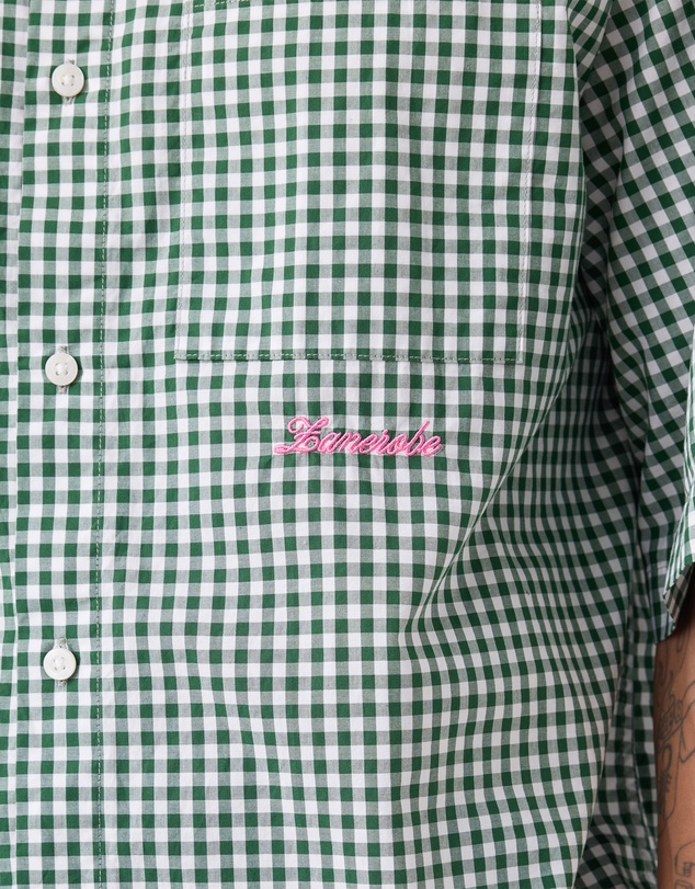 Zanerobe - Box Crop Shirt Forest Check