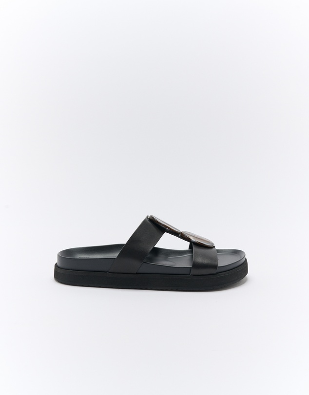 Walnut Melbourne - Micah Leather Slide