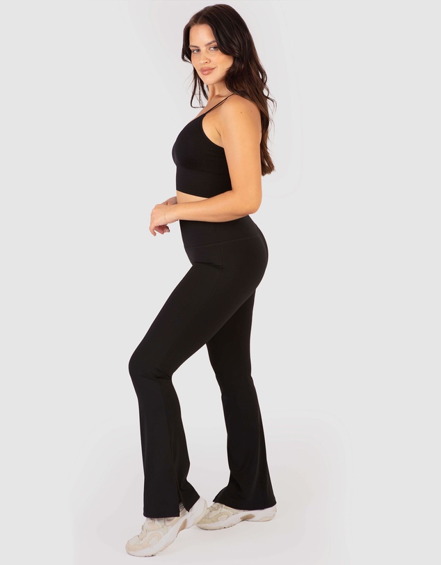 B Free Intimate Apparel - Flare Leggings | High Waisted & Pet Hair Resistant
