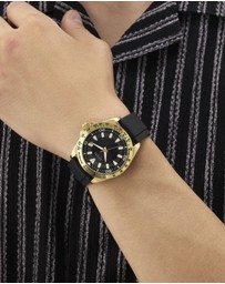 GUESS - GUESS Men's Gold-Tone Analogue Watch