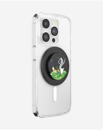 PopSockets - Rick and Morty PopGrip MagSafe Phone Grip Holder + Magnetic Adapter Ring