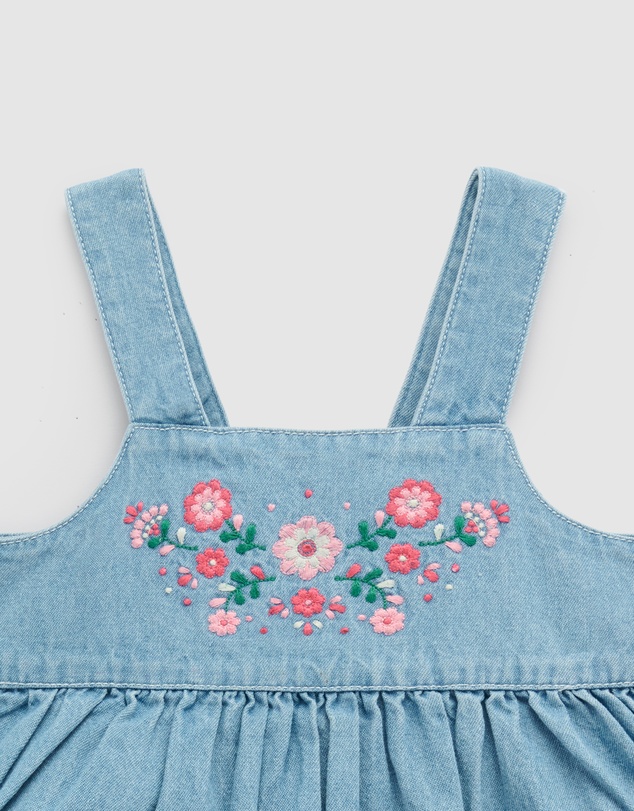 Purebaby - Embroidered Pinnie -Kids-Babies