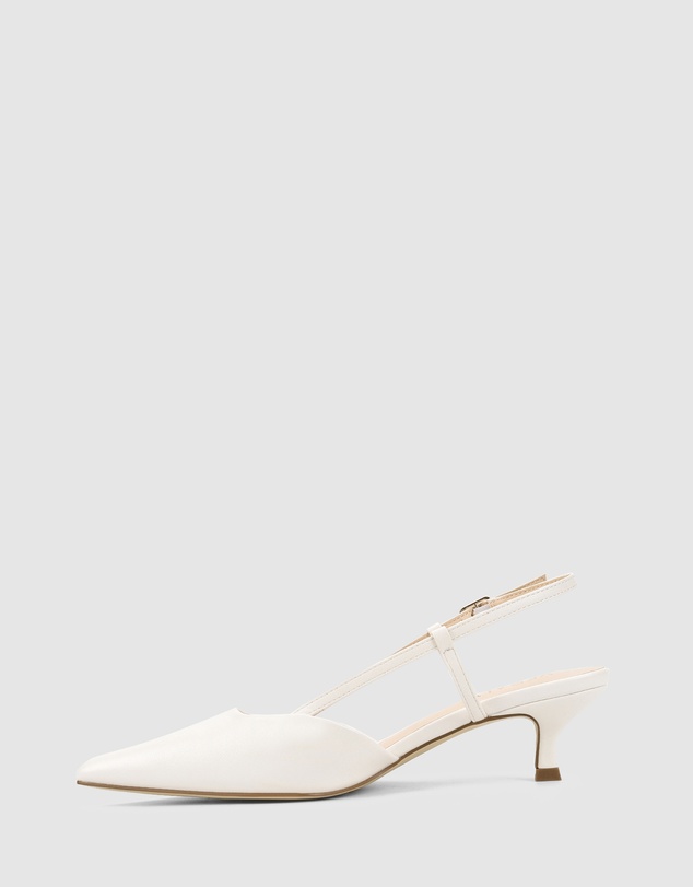 Verali - Lucas Slingback Kitten Heels