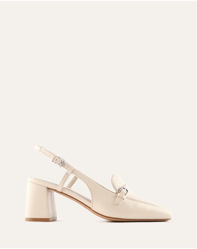 OFF WHITE LEATHER