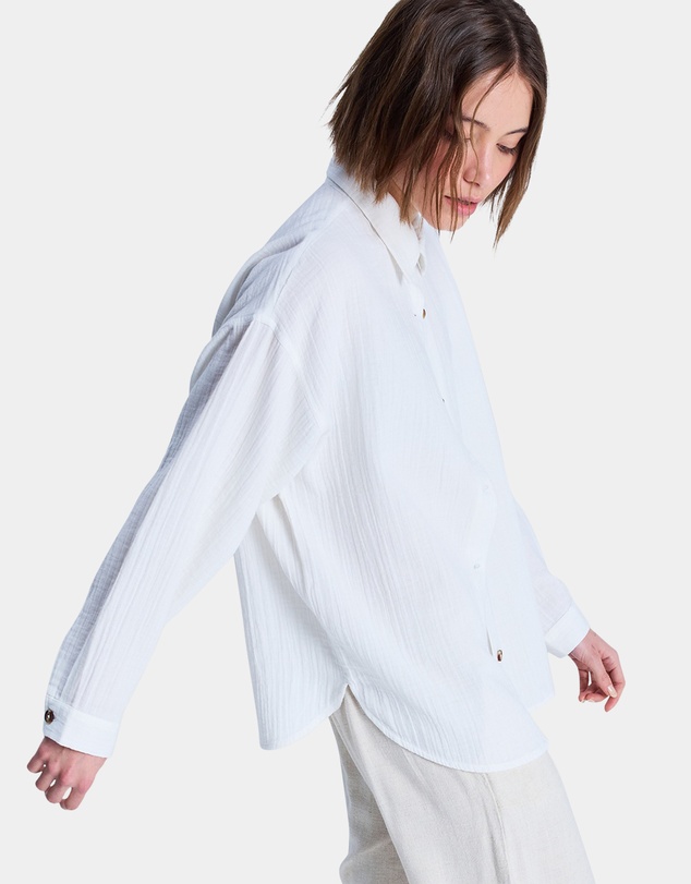 Roxy - Womens Morning Shinte Stripe Long Sleeve Shirt