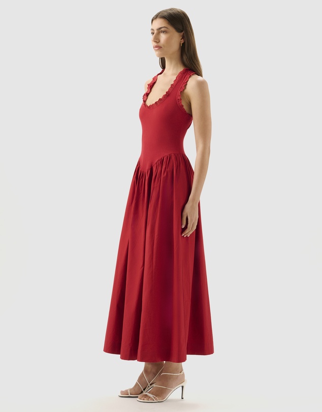 ROAME. - Lucy Rib Maxi Dress