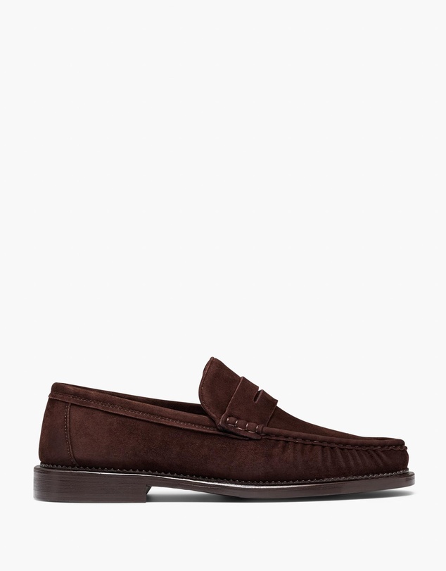 Aquila - Ringo Suede Penny Loafers