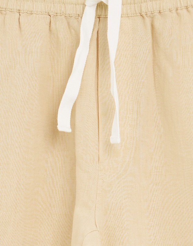 Revibe - Repaired Assembly Label Linen Pant