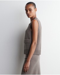 COS - Merino Wool Buttoned Vest