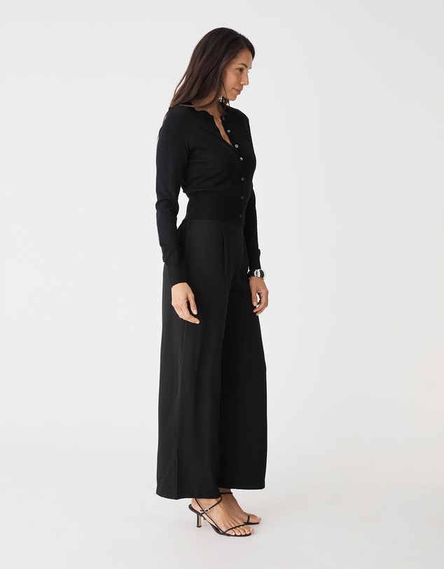 Forcast - Maggie Elastic Waist Pants