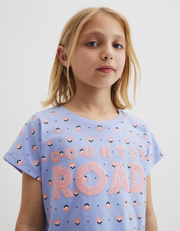 Country Road - Sequin Logo T-shirt