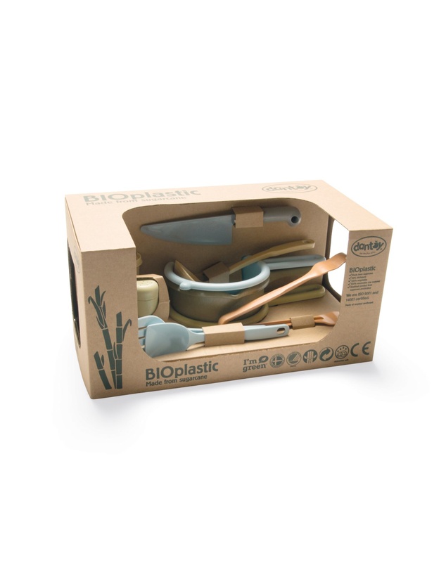 Dantoy - Dantoy - BIOplastic - Kitchen Set - 12pcs
