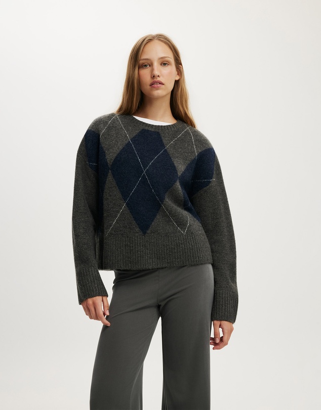 Cotton On - Luxe Crew Neck Sweater