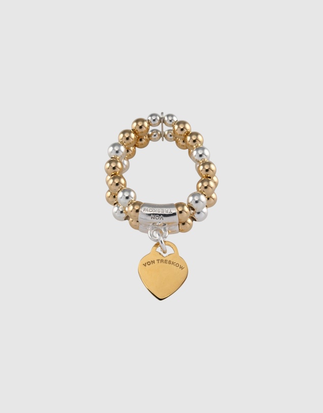 Von Treskow - Heart Double Stretchy Ring