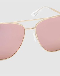 Hawkers Co - HAWKERS - Rose Gold LAX Sunglasses for Men and Women UV400
