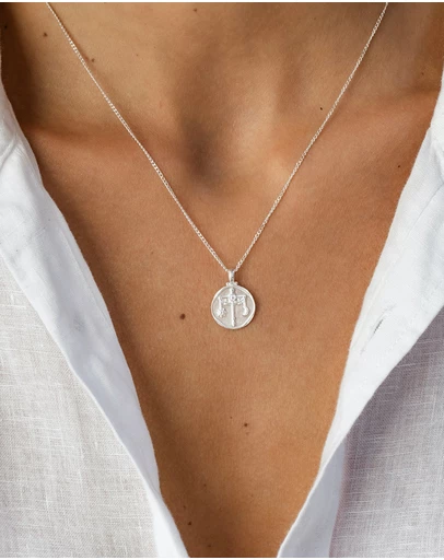 Kirstin Ash - Libra Zodiac Necklace