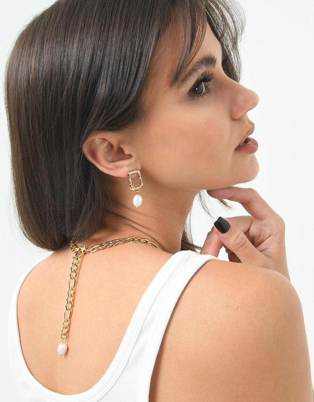 Forcast - Londyn 16k Gold Plated Necklace