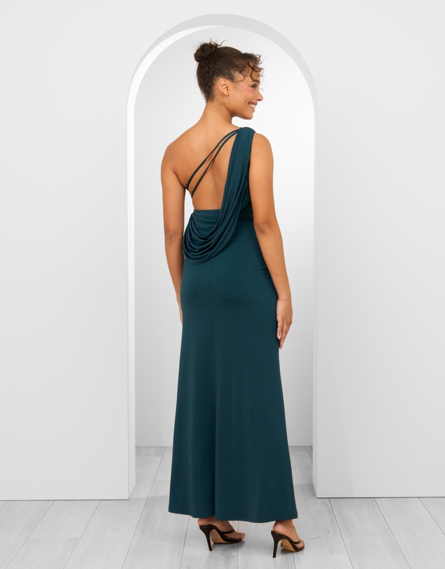 Pilgrim - Corinne One Shoulder Cowl Gown
