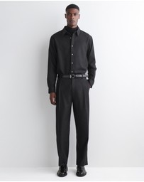 COS - Pleated Wool Relaxed-Fit Straight-Leg Trousers