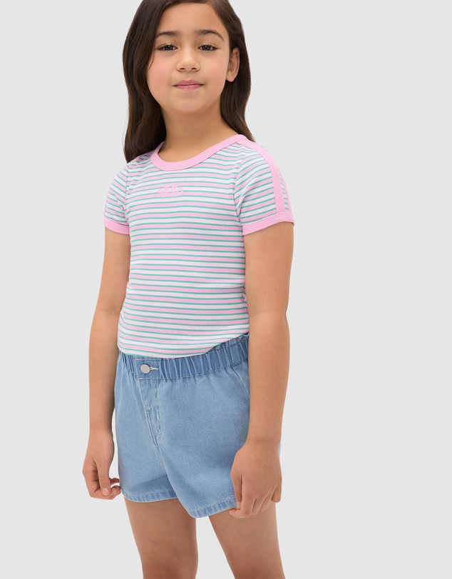 Seed Heritage - Stripe Logo Rib Tee