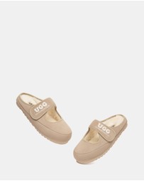 EVERAU - Australian Shepherd Ugg Velly Cow Suede Upper House Shoes