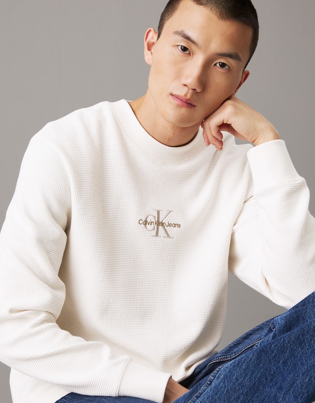Calvin Klein Jeans - Long Sleeve Waffle T-Shirt